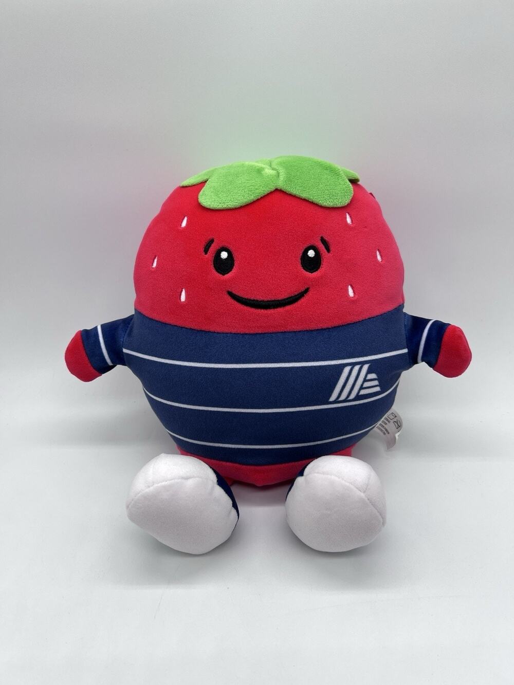 Aldi Play Strawberry Plush Sloane Produce Crew Anthropomorphic Stuffed Toy